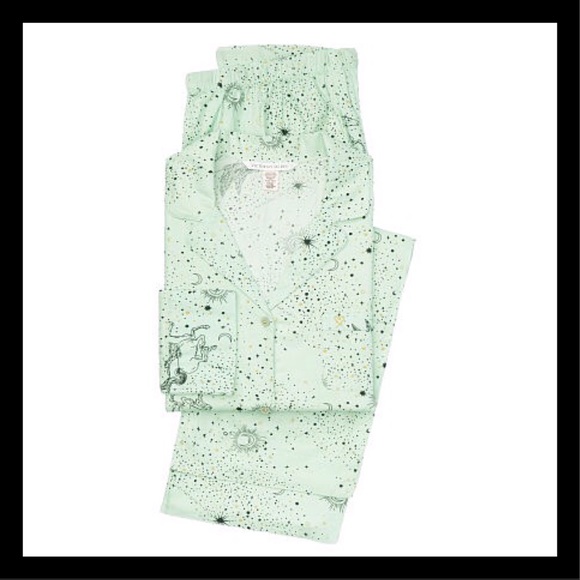 Victoria's Secret Other - Victoria’s Secret The Flannel Pajamas Mint Green